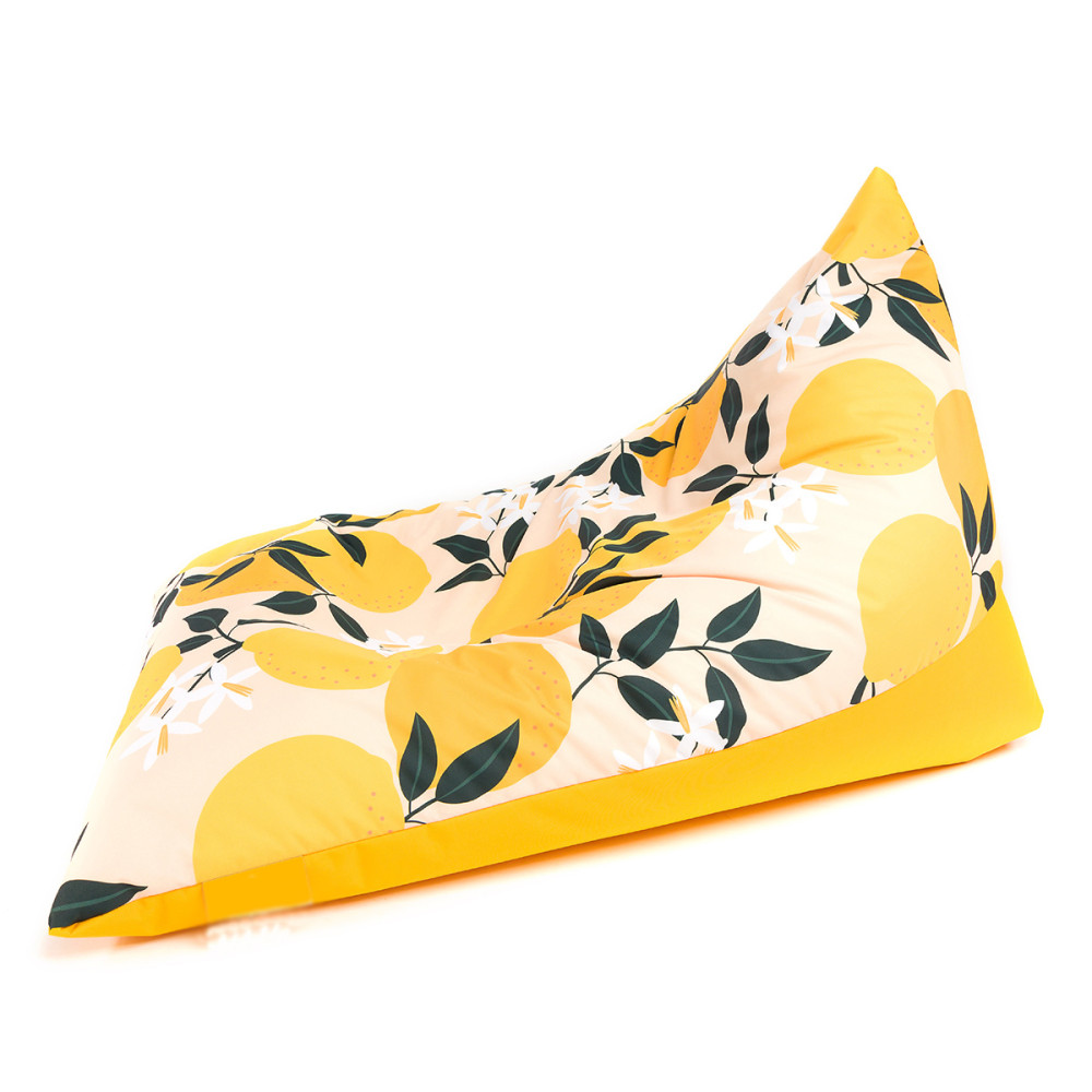 Lazy M Pouf Poltrona a Sacco Cuscino da terra Cuscinone in Poliestere fantasia Design Sfoderabile