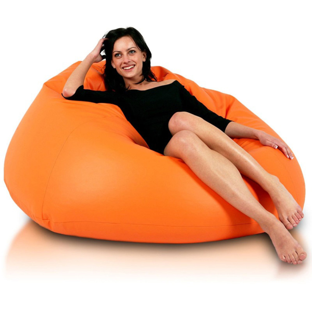 Cover Pouf Poltrona Sacco Maxi XXXL in Ecopelle 70x140 cm
