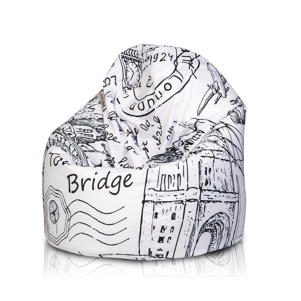 Pouf Poltrona Sacco Sfoderabile Sacco XL Fantasia Design